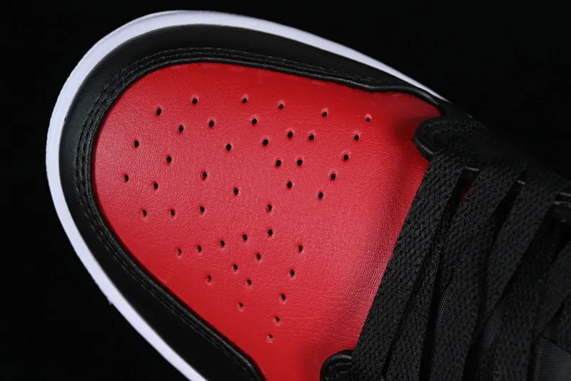 All categories Air Jordan Jordan series basketball shoes Air Jordan 1 Low Z version Air Jordan 1 Low SE "Bred Toe" AJ1 Joe 1 black and red low-top cultural casual sneakers 553558-161